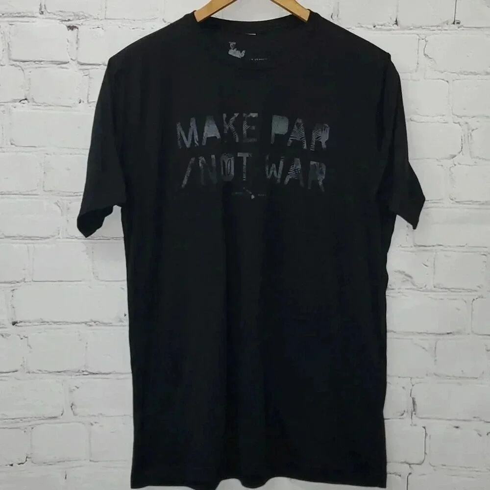 Linksoul THE HAWAIIAN LITE TEE Make Par Not War Shirt Size S